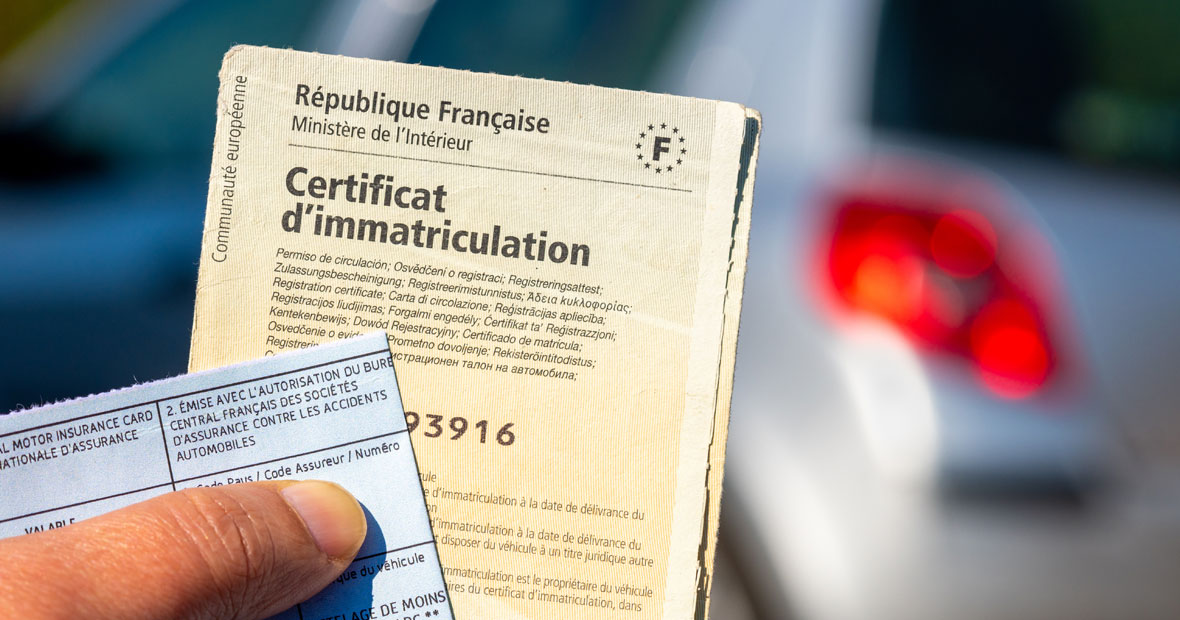 Carte grise provisoire